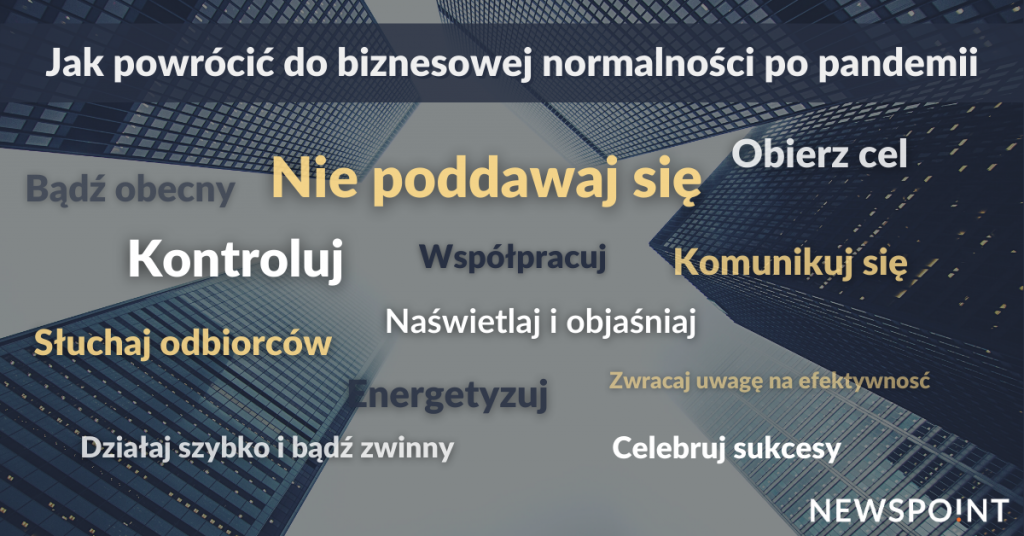 Jak powrócić do biznesowej normalności