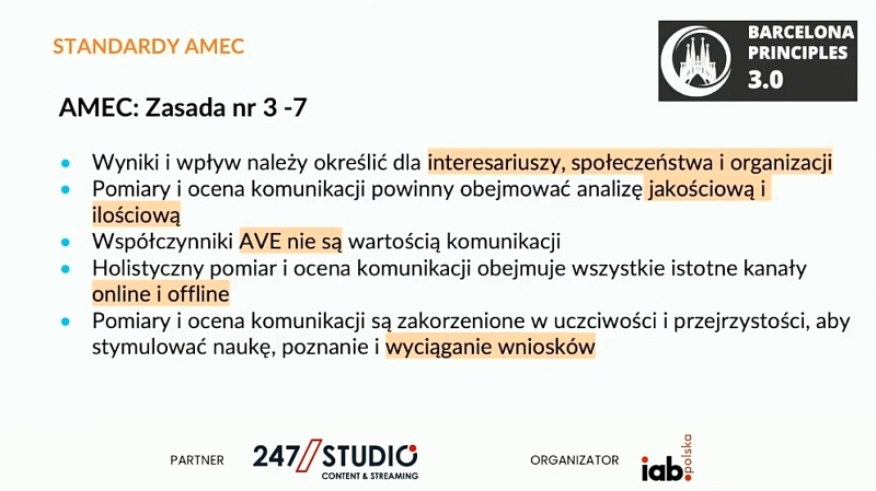 AMEC - Zasady Barcelońskie