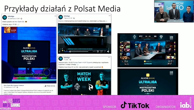 Przykłady działań z Polsat Media