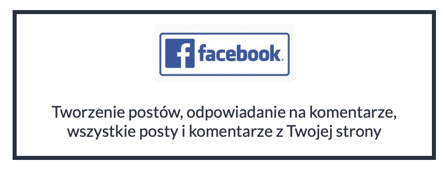 Integracja z fanpage na Facebooku