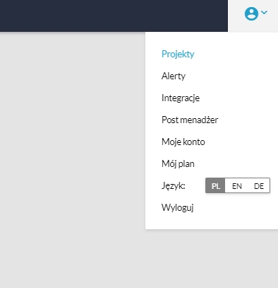 Prawe menu
