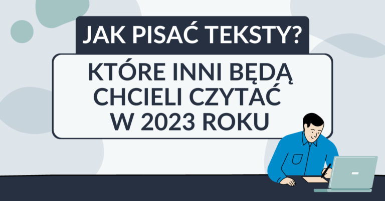 Jak pisać teksty