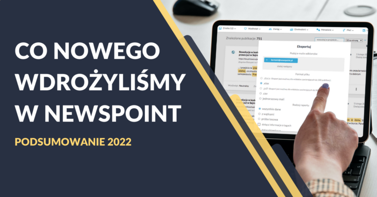 Nowości w Newspoint 2022